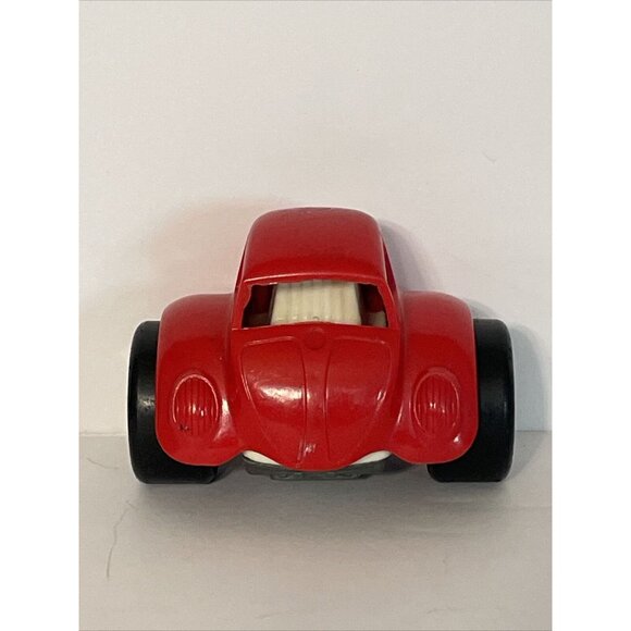 Volkswagen Structo Two Wheel Red Beetle Car Vintage VW - Picture 1 of 8